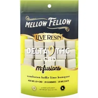 Rambutan Kaffir Lime Kumquat M-Fusions Delta 9 Live Resin Gummies 400mg