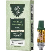 Whipped Watermelon Hidden Hills Limited Edition Live Rosin Bussin Blend Cart 2G
