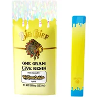 Girl Scout Cookies Big Chief Live Resin THCA Disposable 1G