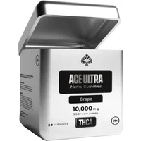 Grape Ace Ultra THCA Gummies 20ct 500mg
