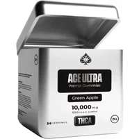 Green Apple Ace Ultra THCA Gummies 20ct 500mg