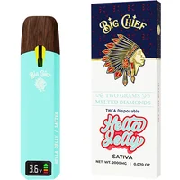 Hella Jelly Big Chief Melted Diamond THCA Disposable 2G