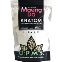 Maeng Da Green Vein OPMS All Natural Silver Kratom Capsules 480ct