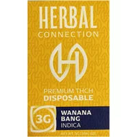 Wanana Bang Herbal Connection Premium THCH Disposable 3G