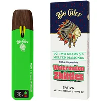 Watermelon Zkittles Big Chief Melted Diamond THCA Disposable 2G