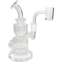 5.2" Crave Clear Perc Barrel Chamber Recycler