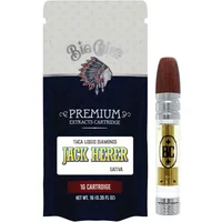 Jack Herer Big Chief Premium Extracts Liquid Diamonds THCA Cartridge 1G