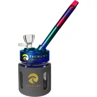 Tsunami Premium Mini Rainbow Bubbler Pipe