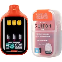 Cherry Lime | Crunch Berry | Orange Mochi Boutiq Switch V5 Liquid Live Diamonds Disposable 2G