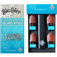 Kush Mintz Big Chief On the Go Quad Pod Liquid Diamond THCA Vape 0.5G