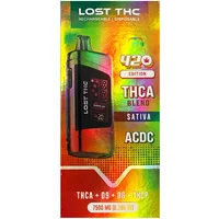 ACDC Lost THC 420 Edition THCA Blend Rechargeable Disposable 7500MG