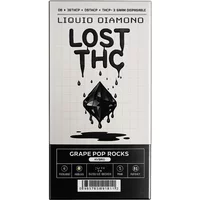 Grape Pop Rocks Lost THC Liquid Diamond Blend Disposable 3G