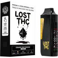 Grape Pop Rocks Lost THC VVS Liquid Diamonds THCP Disposable 3G