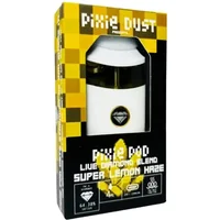 Super Lemon Haze Pixie Dust Pod THCA Live Diamond Blend Disposable 4G