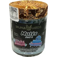 White Raspberry | Blue Slushie Muha Meds Duo's Mates THCA Pre-Roll 20ct