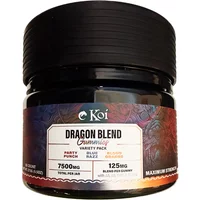 Koi Dragon Blend D9 D8 THCP THCB Variety Pack Gummies 60ct