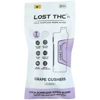 Grape Gushers Lost THC THCA Flawless Rosin Blend Disposable 7G