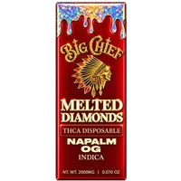 Napalm OG Big Chief Melted Diamonds THCA Disposable 2G