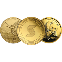 1/2 oz Gold Round or Coin .999+