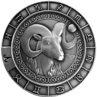1 oz Silver Round .999 - Zodiac - Aries