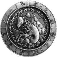 1 oz Silver Round .999 - Zodiac - Capricorn