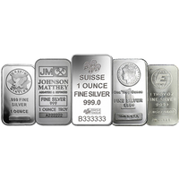1 oz Silver Bar 0.999