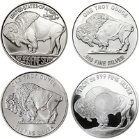 1 oz Silver Buffalo Round (Various Mints)