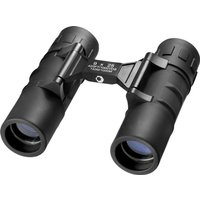 Barska Focus Free 9x25mm Porro Prism Compact Binoculars, Black, AB10302