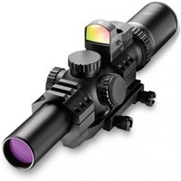 Burris RT-6 Tactical Kit1-6x24 mm Rifle Scope, 30mm Tube, Second Focal Plane, Red Ballistic AR 5X Reticle w/ FastFire 3 & P.E.P.R Mount, Matte, Black, 200475
