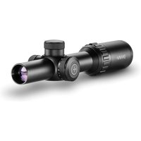 Hawke Sport Optics Vantage Rifle Scope, 1-4x20mm, 1 inch Tube, Second Focal Plane, Turkey Dot IR 1/4 MOA Reticle, Black, 14205