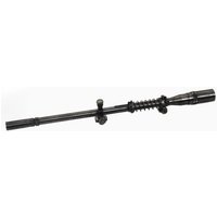 Hi-Lux Optics Malcolm USMC 8x 31mm Sniper Rifle Scope, Vintage Sniper Legal, 3/4in Tube, Second Focal Plane, Fine Cross Reticle, Recoil Spring Installed, Matte Black, M8USMC-S
