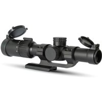 Monstrum Banshee 1-6x24mm LPVO 30mm Tube Rifle Scope, Second Focal Plane, BDC-B1 Reticle, Black, SB1624B-BDCB1