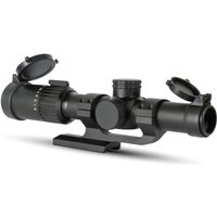 Monstrum Banshee ED 1-10x24mm LPVO 30mm Rifle Scope w/Offset Scope Mount, Second Focal Plane, BDC-A2 Reticle, Black, SB11024B-BDCA2