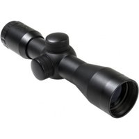 NcSTAR 4x30 Compact Rifle Scope, P4 Sniper Reticle, 1/4 MOA, 1 inch Tube, Black, SC430B