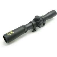 NcSTAR Compact 4x20 Air Gun Rifle Scope, Black, Duplex Reticle - SCA420B