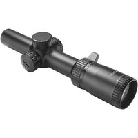 NcSTAR STR Series Full-Size 1-6x24mm 30mm Tube Rifle Scope, Green/Red Illumination, Low Power Variable Reticle, Green Lens, Black, SEEFL1624G