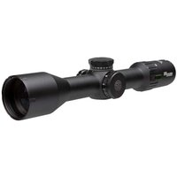 SIG SAUER Whiskey6 Rifle Scope, 3-18x44mm, 30mm Tube, Second Focal Plane, MOA Milling Hunter 2.0, Uncapped Locking Turret, Black, SOW63112