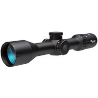 SIG SAUER Whiskey6 Rifle Scope, 3-18x44mm, 30mm Tube, Second Focal Plane, MOA Milling Hunter Reticle, Capped Turret, Black, SOW63111
