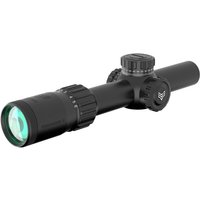 Swampfox Tomahawk II 1-4x24mm LPVO Rifle Scope, 30mm Tube, Second Focal Plane, Green BDC, Black, THK14241-GB