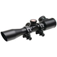 TruGlo Tru-Brite Xtreme Tactical Compact 4x32mm Rifle Scope, Red/Green Illuminated Mil-Dot Reticle, TG-TG8504TL
