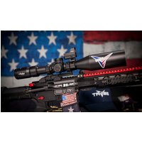 TRYBE Optics HIPO Rifle Scope, 6-24x50mm, 30mm Tube, FFP, PLR-25 MOA Reticle, Black, TRORS6-24x50FFP-BL