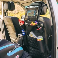 Car Back Of Seat Organizer | Black "Hexy" by Owleys
