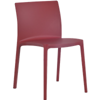 Stuhl Papatya EVO-S aus rotem Backstein