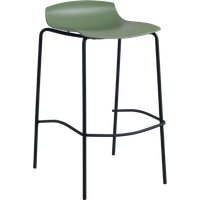 Barhocker Papatya X-Treme BSS Pro resedagrün, Beine schwarz