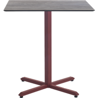 Tischgestell Papatya Slim X 351 metallic rot