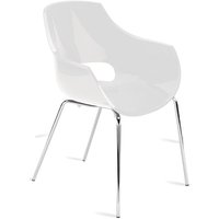 Papatya Opal Sessel weiß