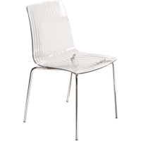 Papatya X-Treme S Stuhl transparent