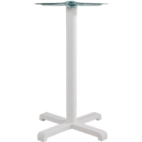 Papatya Plus Tischfuß 48x48x73 cm Matt-weiß