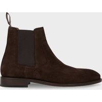 Paul Smith Suede Dark Brown 'Lawson' Boots