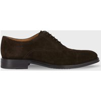 PS Paul Smith Dark Brown Suede 'Timothy' Shoes